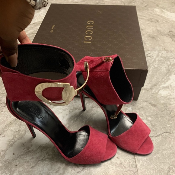 Pink Gucci Heels - Picture 5 of 8